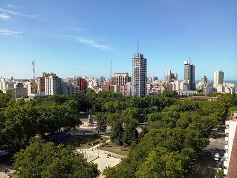 CENTRO -San Luis y Peatonal-  3 amb con coch y dep servic. Vista panorámica. Seguridad 24 hs