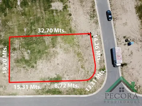 Terreno en Venta 32  mts Fondo