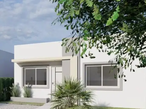 Casa 3 ambientes con 1 baño