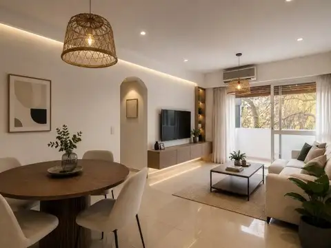 Departamento 3 ambiente con dependencia, Luminoso en Colegiales - Belgrano R