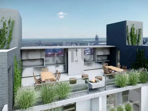 VENTA DEPARTAMENTO EN CONSTRUCCIÓN UN DORMITORIO, BALCON, TERRAZA EXCLUSIVA, PICHINCHA, ROSARIO