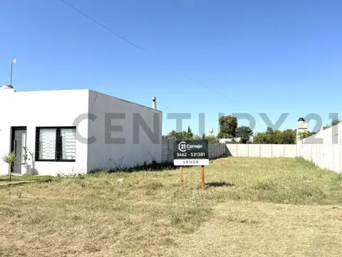 Terreno en Venta 10  mts Frente