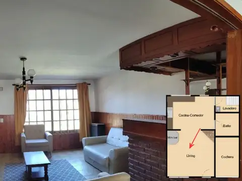 Casa sobre la ruta en Dina Huapi