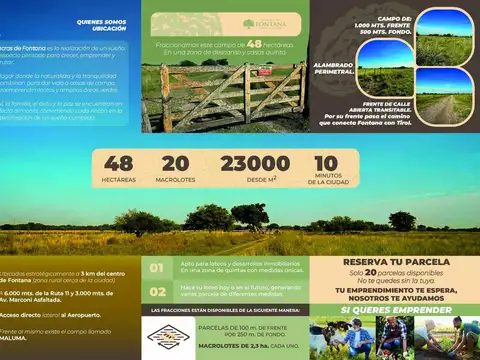 Campo 48 Hectáreas Fontana Tirol