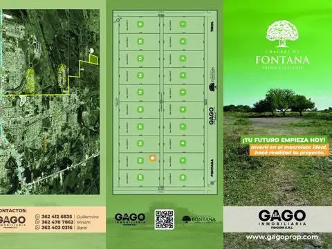 Campo 48 hectáreas Fontana – Tirol.  Precio por HECTAREA 