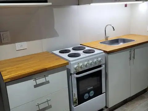 Departamento 2 ambientes con 1 baño