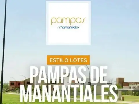 Terreno en Venta en Pampas De Manantiales, USD 62.000