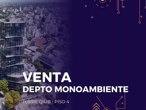 Monoambiente Palermo Hollywood a estrenar