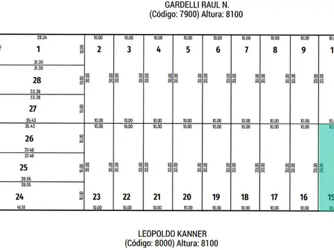Terreno en Venta de 300,0 m2