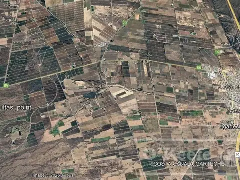 Venta de Campo en Ugarteche, Mendoza.  16 has a desarrollar a mts de ruta 86.