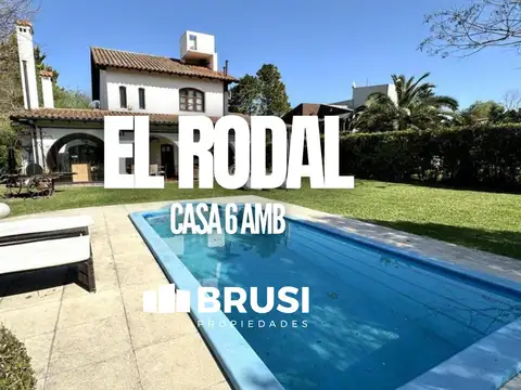 CASA EN VENTA EN EL RODAL - 6 AMBIENTES
