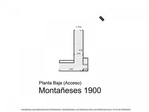 Depto Tipo Casa Monoambiente con 2 baños