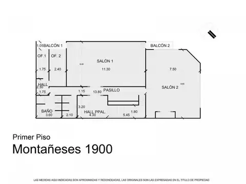 Depto Tipo Casa en Venta en Belgrano, USD 580.000