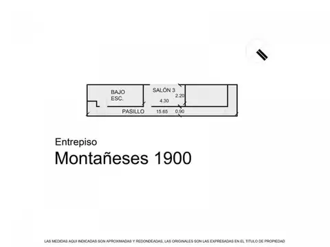 Depto Tipo Casa en Venta de Monoambiente