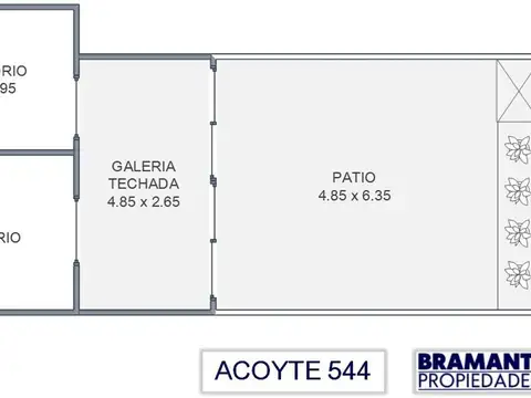 Departamento en Venta de 2 dormitorios