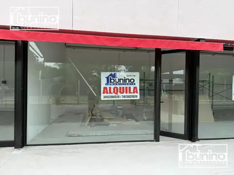 Locales comerciales en alquiler - Ibarlucea, Paseo comercial