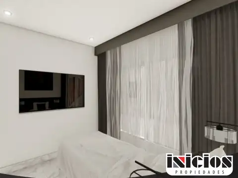Departamento 3 ambientes con 2 baños