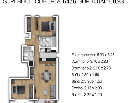 9 De Julio 1400, Piso 7