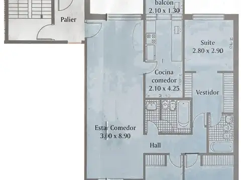 Departamento en Venta en Parque Chas, USD 239.000