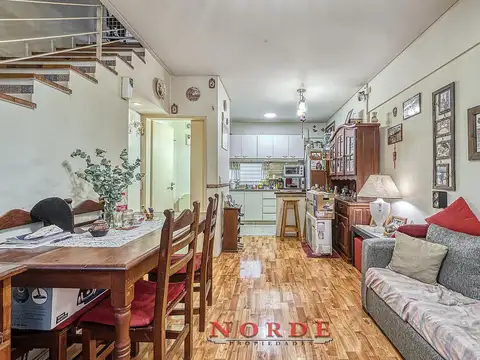 Depto Tipo Casa 3 ambientes con 1 baño