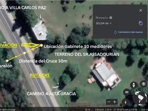 Terreno en Venta en La Falda del Carmen, USD 85.000