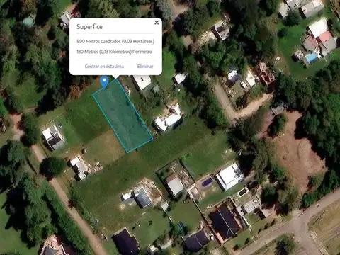 Terreno en Venta de 800,0 m2