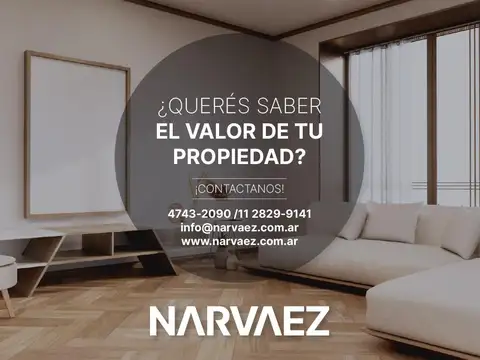 Departamento 2 ambientes con 1 baño