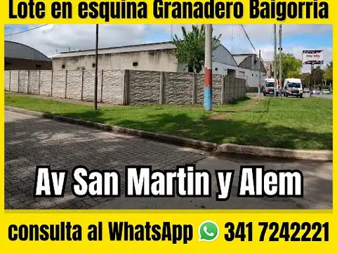 Terreno en Venta en Granadero Baigorria, USD 155.000