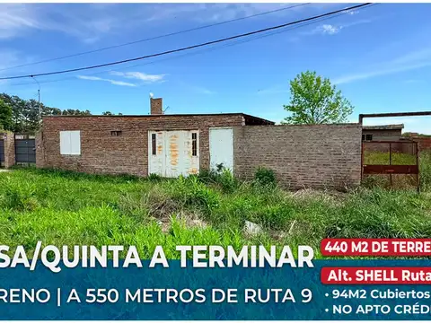 CASA QUINTA EN VENTA EN ROLDÁN SANTA FE