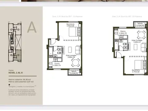 Departamento en Venta de Monoambiente