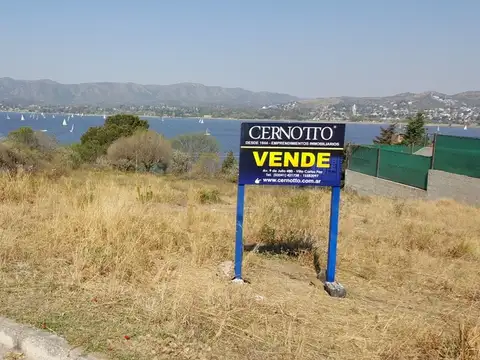 2 TERRENOS EN CARLOS PAZ CON LA MEJOR VISTA AL LAGO. LOTES DE CATEGORÍA !