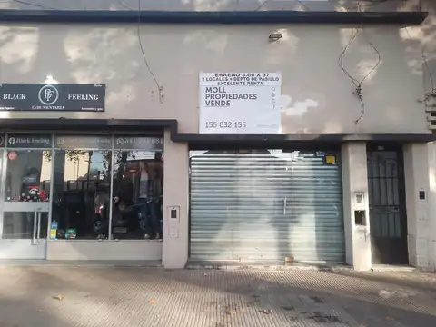 Terreno sobre Av. San Martin - Rosario - zona sur