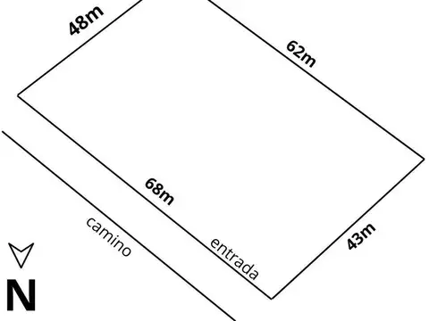 Terreno en Venta de 3000,0 m2