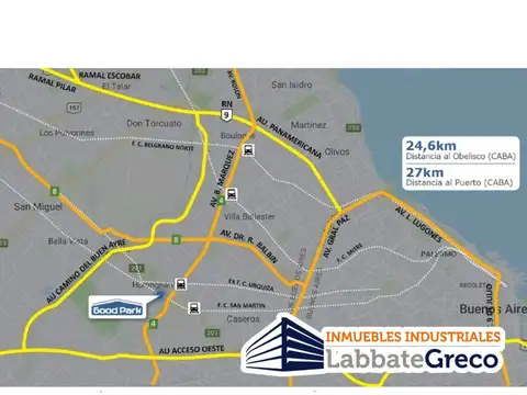 ALQUILER DEPOSITO PARQUE INDUSTRIAL HURLINGHAM