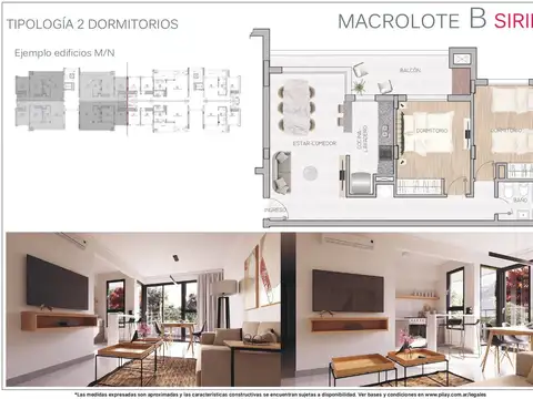 Departamento en Venta en Santo Tome, USD 95.000