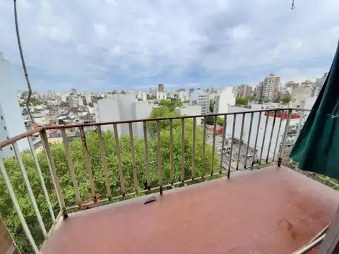 Monoambiente Frente Balcon cocina independiente Seguridad