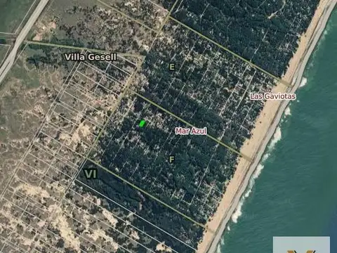 Terreno en Venta 47  mts Fondo