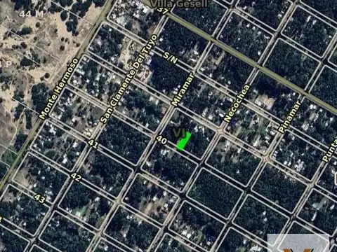 Terreno en Venta 10  mts Frente