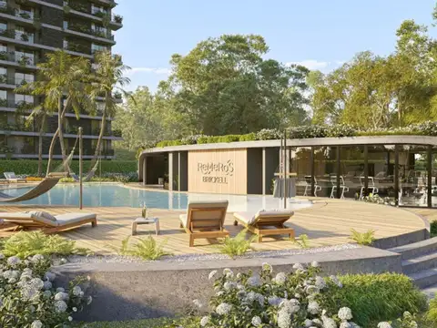 Tigre | VENTA | Departamento en  Brickell Remeros de 3 ambientes con jardín