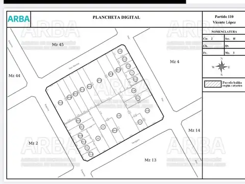 Terreno en Venta en Florida Mitre/Este, USD 450.000