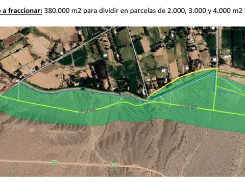 TERRENO EN BARREAL PARA LOTEO, SAN JUAN