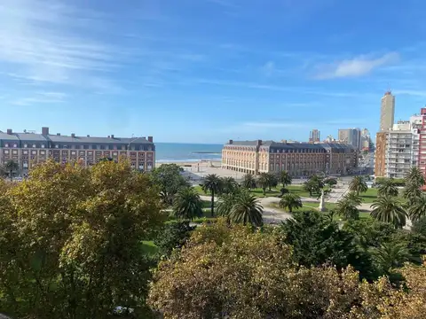 Alquiler temporada - 3 ambientes a la calle - Bolívar 2100 - Plaza Colón - Mar del Plata