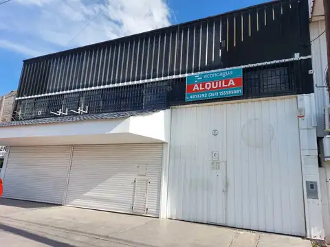 Galpón con Salón Comercial en Alquiler, Carril Maza