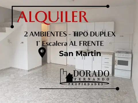 2 Amplios Ambientes - Tipo Duplex
