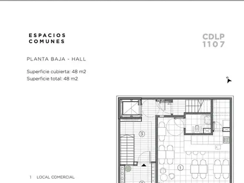 Departamento en Venta en Colegiales, USD 329.000