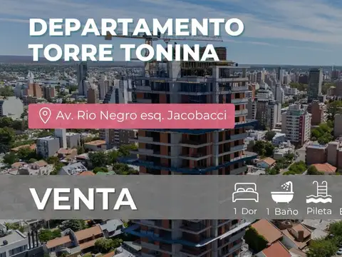 VENTA DEPARTAMENTO 1 DORMITORIO EN LAS GRUTAS
