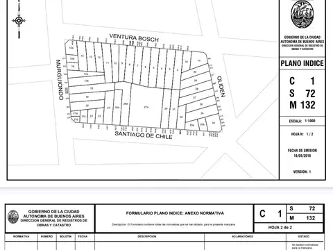 Terreno en Venta 973  mts Frente