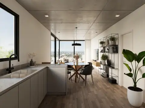 Departamento 3 ambientes con 2 baños