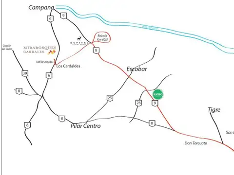 "MIRABOSQUES" CARDALES / Lote de 1042m2 - Vistas abiertas