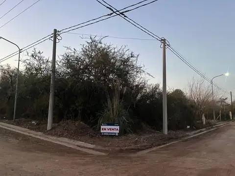 SE VENDE LOTE EN RIO CEBALLOS- BARRIO LOMAS DEL CHAÑAR